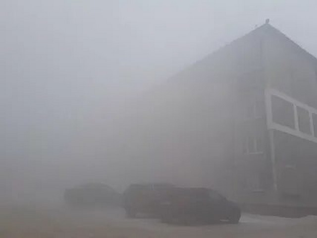 В Кемеровской области наблюдается эффект «черного неба» (видео + 3 фото)