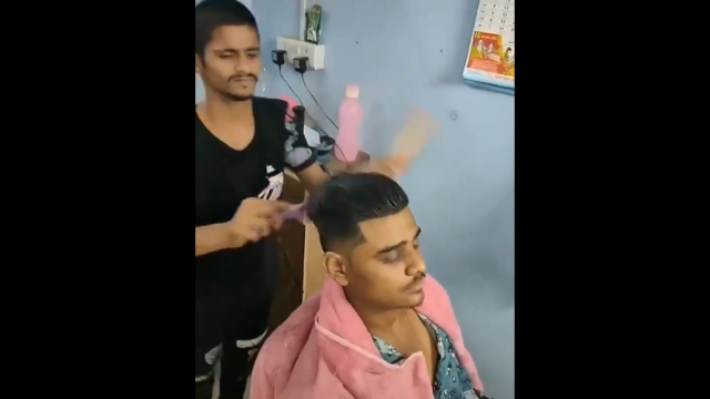 Огненный индийский парикмахер