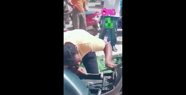 Обычный индийский автомеханик