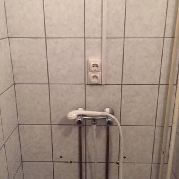 Розетки в душе