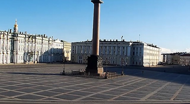 Санкт-Петербург - Двоцовая площадь пустая