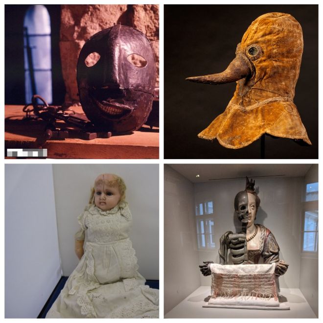 Музеи всего мира поделились самыми страшными экспонатами, которые у них есть (10 фото)