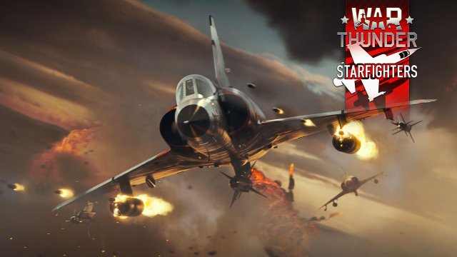 Сверхзвуковые истребители в War Thunder "Starfighters" (7 фото)