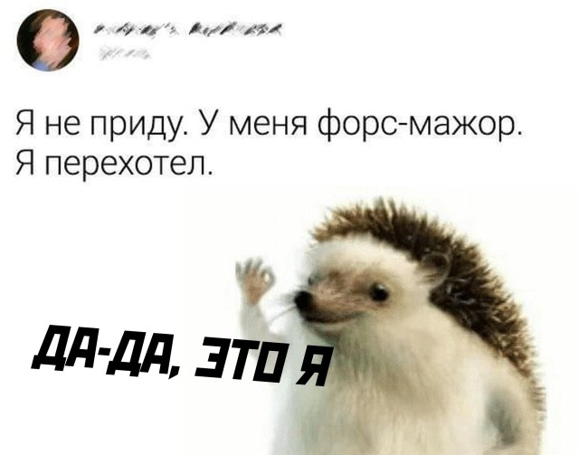 Сообщение от знакомого