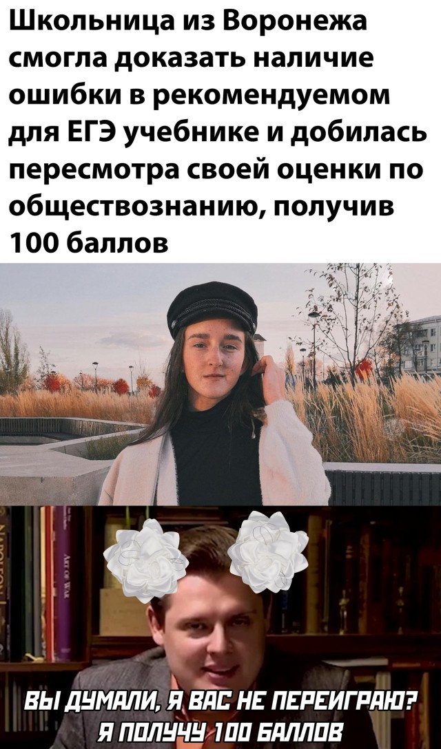 Школьница из Воронежа получила 100 баллов по обществознанию