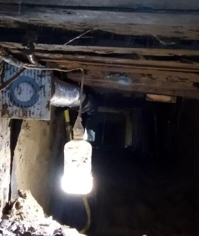 Лампа в тоннеле