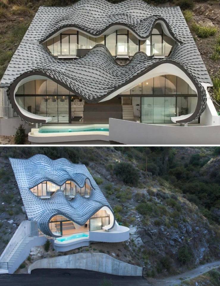 Дом странного дизайна