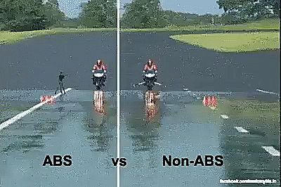 ABS на мотоцикле