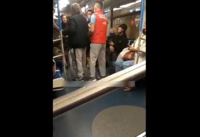 Конфликт в метро