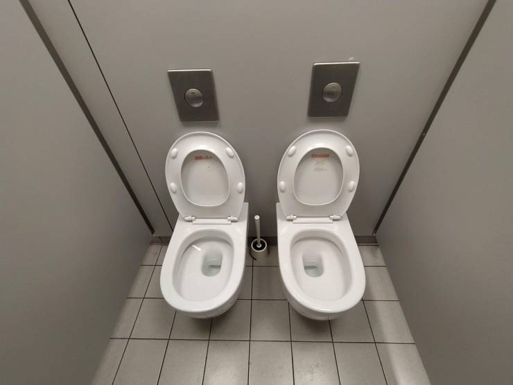 Двойной туалет