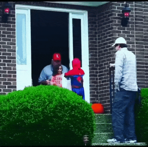 Человек-паук на Хэллоуин