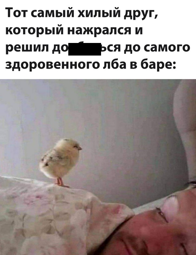 Самый хилый друг в компании