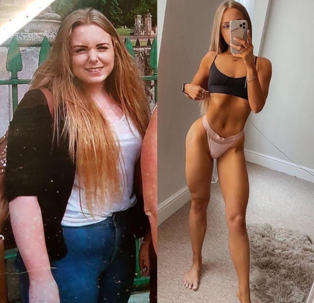 Эмма Доэрти до и после похудения
