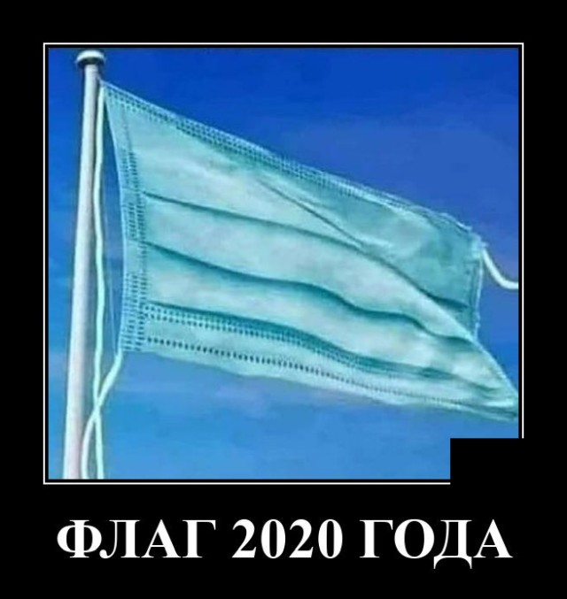 Демотиватор про флаг 2020