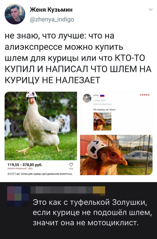 Шлем для курицы