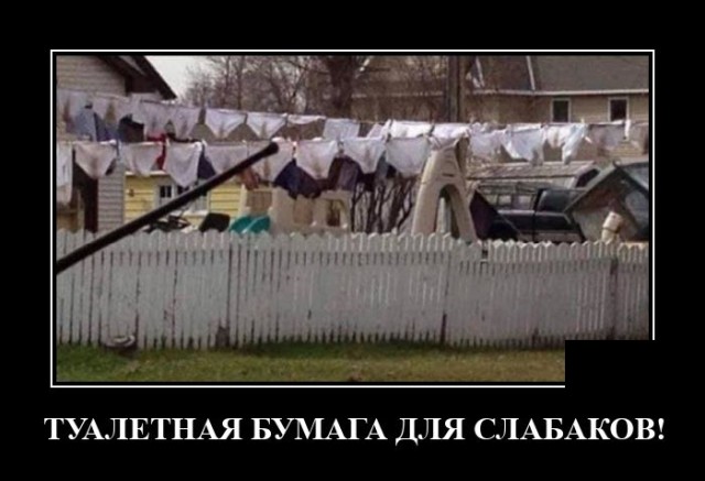 Демотиватор про туалетную бумагу