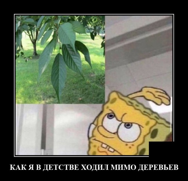 Демотиватор про детство