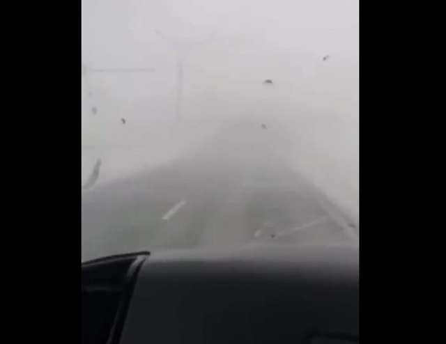 Туман на трассе "Бийск-Новокузнецк"
