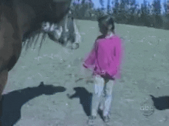 Ребенок и лошадь