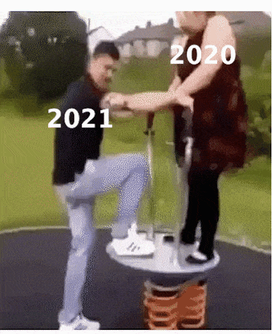 Шутка про 2020 и 2021 год