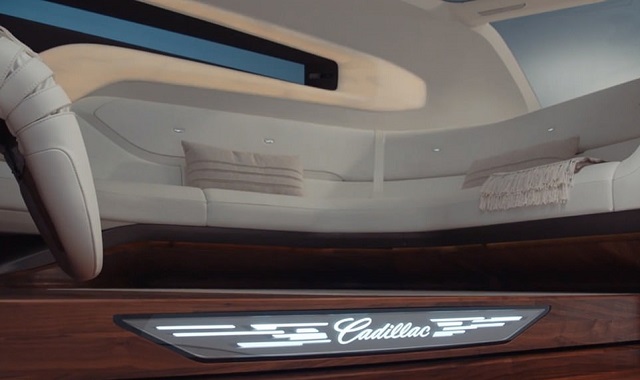 Салон беспилотного Cadillac