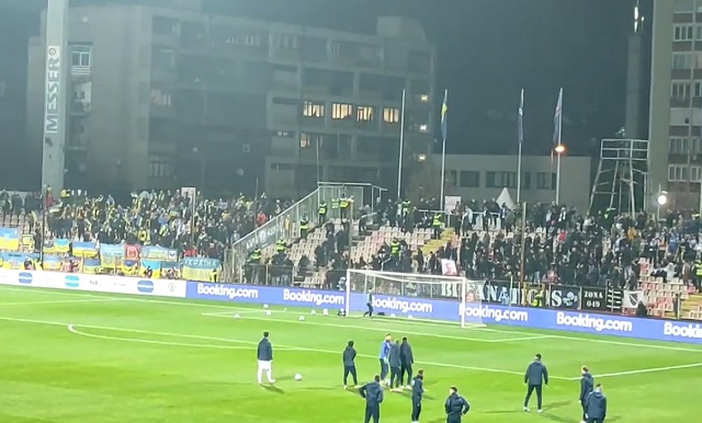 Фанаты сборной Боснии и Герцеговины напали на болельщиков из Украины
