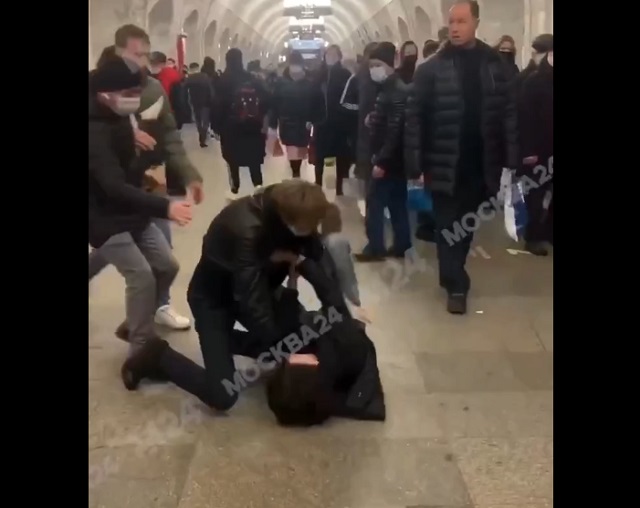 конфликт в московском метро