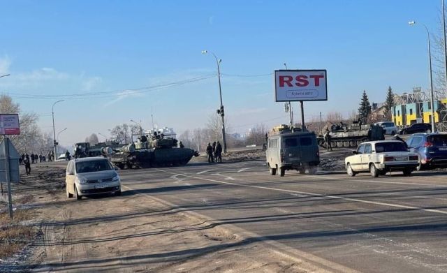 военные на границе украины