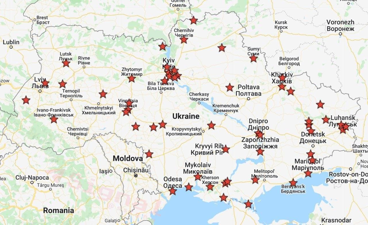 Как сейчас в Украине обстоят дела с обстрелами: кадры из разных городов (6 фото + 7 видео)