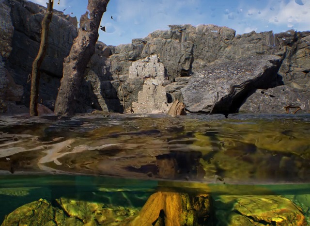 Невероятная графика воды на движке Unreal Engine 5