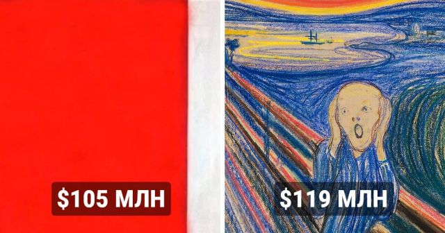 Подборка самых дорогостоящих картин, которые были выставлены на аукцион