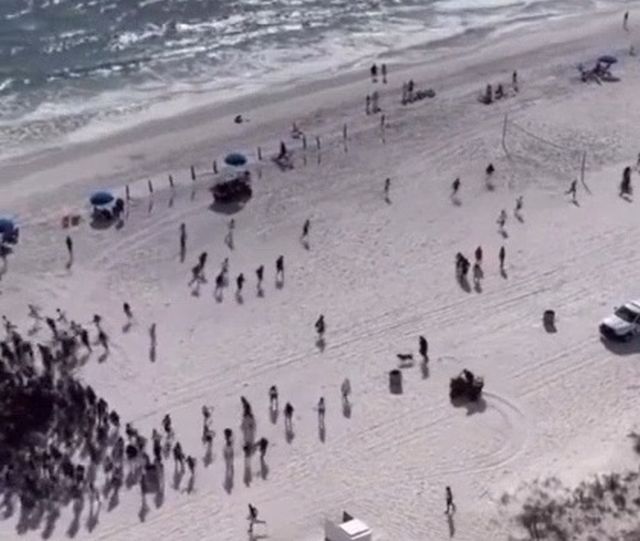 пляж во флориде
