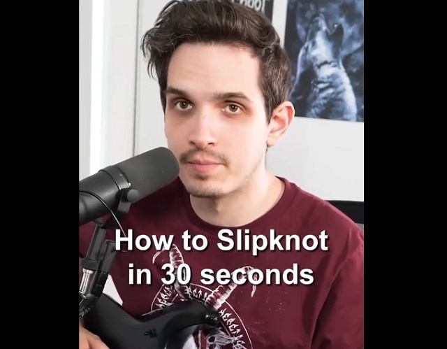 Учимся играть, как Slipknot за 30 секунд