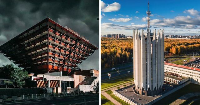 Впечатляющие постройки в стиле советского брутализма