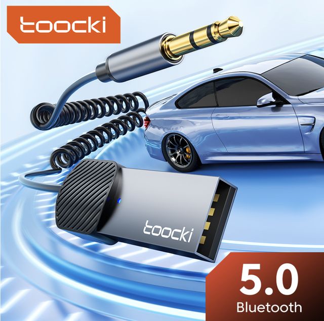 Специальный адаптер Toocki Wireless Bluetooth 5.0 Aux для автомобильных динамиков всего за 2,19 доллара США с бесплатной доставкой и купоном (-38%)