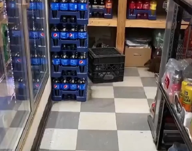 крыса в магазине