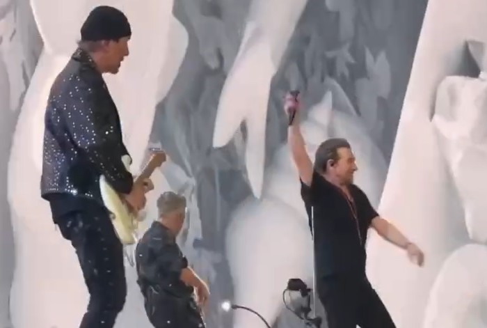 U2 открыли новый зал Sphere в Лас-Вегасе (7 видео)