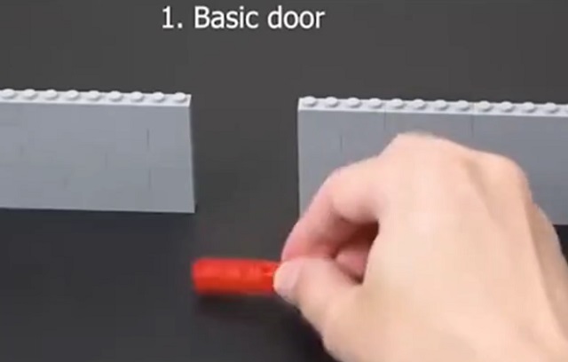 Сборка 10 видов дверей из конструктора Лего