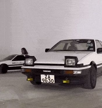 Гонки на миниатюрной AE86 Trueno GT-Apex