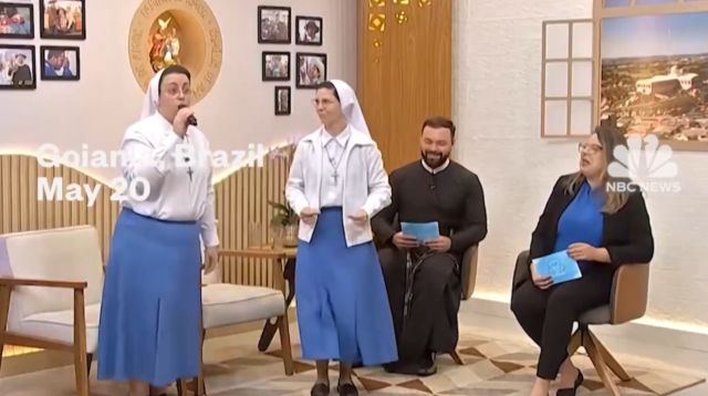 Монахиня выдала крутой битбокс на христианском шоу