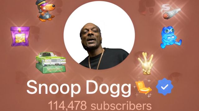 Snoop Dogg выпустил трек и снял клип про Telegram Snoop Dogg выпустил трек и снял клип про Telegram