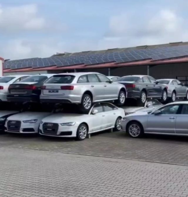 В Германии под пресс отправят сотни новеньких Audi с нулёвым пробегом