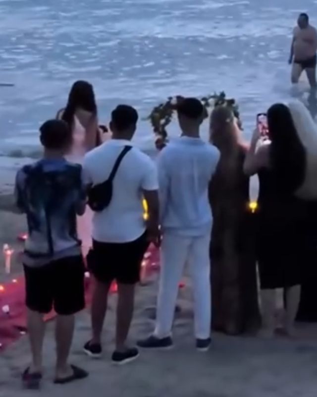 Посейдон случайно заглянул на хорватскую свадьбу