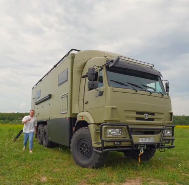КамАЗ показали автодом для охоты и рыбалки по цене квартиры в столице