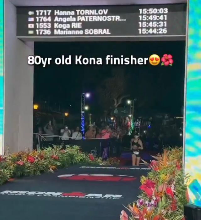 80-летняя американка завершила чемпионат мира по триатлону Ironman 80-летняя американка завершила чемпионат мира по триатлону Ironman