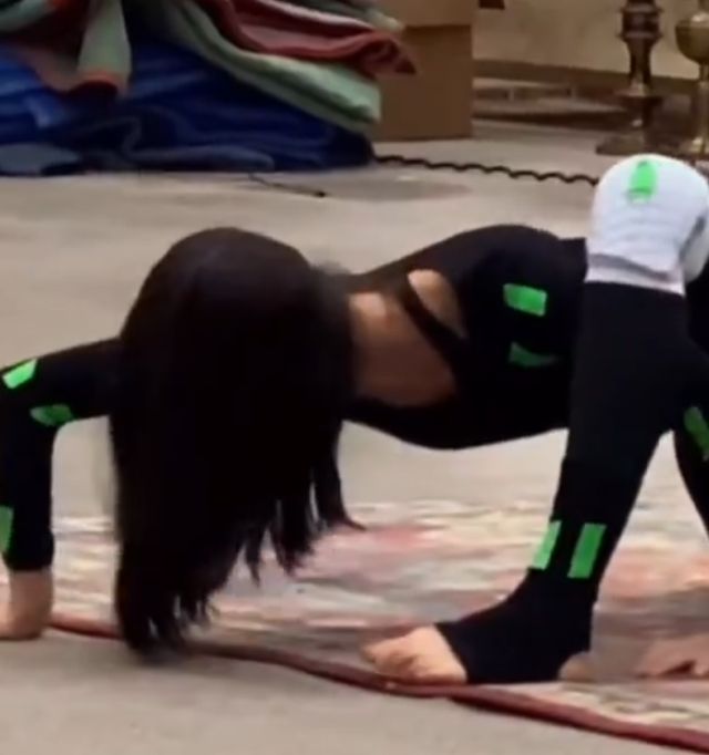 Актриса показала, как в Голливуде снимают захват движений для сцен с одержимыми демонами