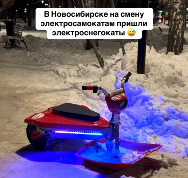 На замену электросамокатам пришли электросанки