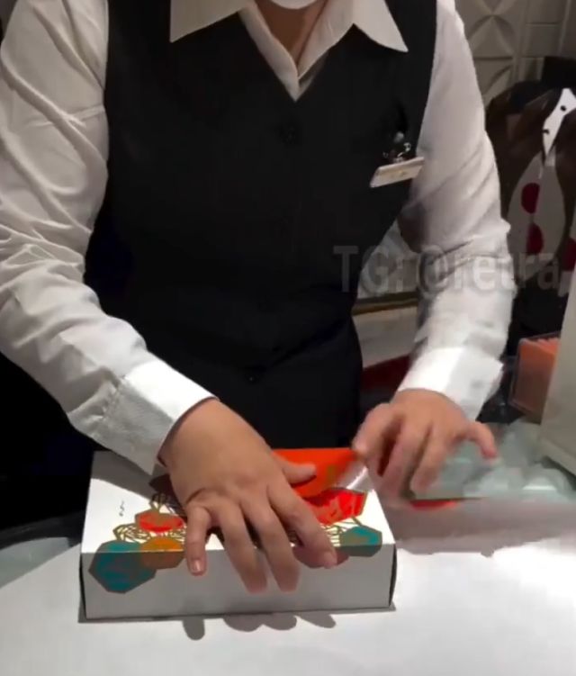 японский метод упаковки подарков