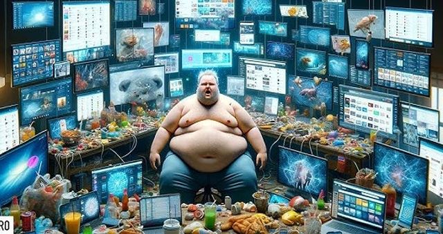 Цифровое ожирение
