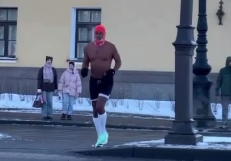 Самый закаленный петербужец